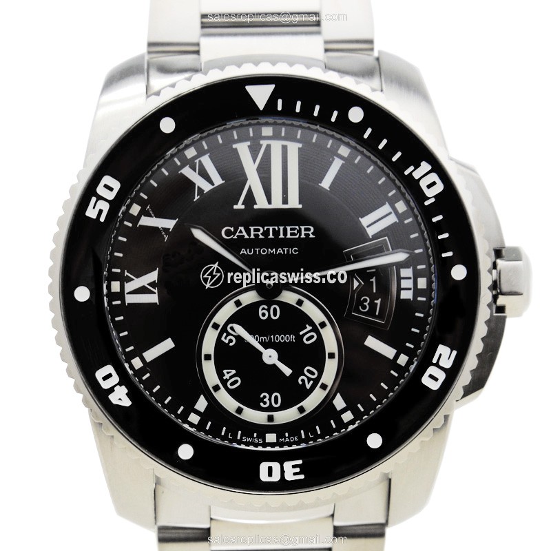 Cartier W7100057 CALIBRE DE CARTIER Automatic Stainless Steel