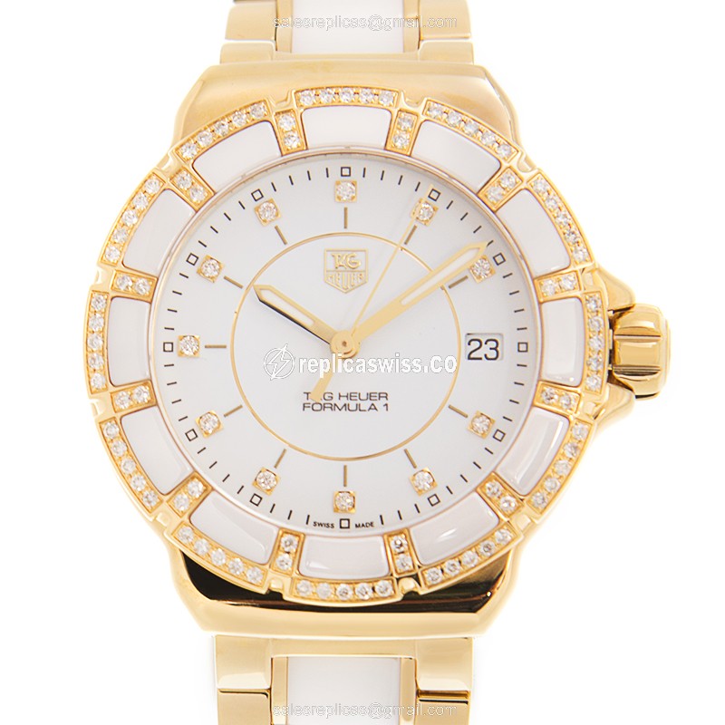 Tag Heuer WAH1222-BB0866 F1 Quartz Ceramic & Steel