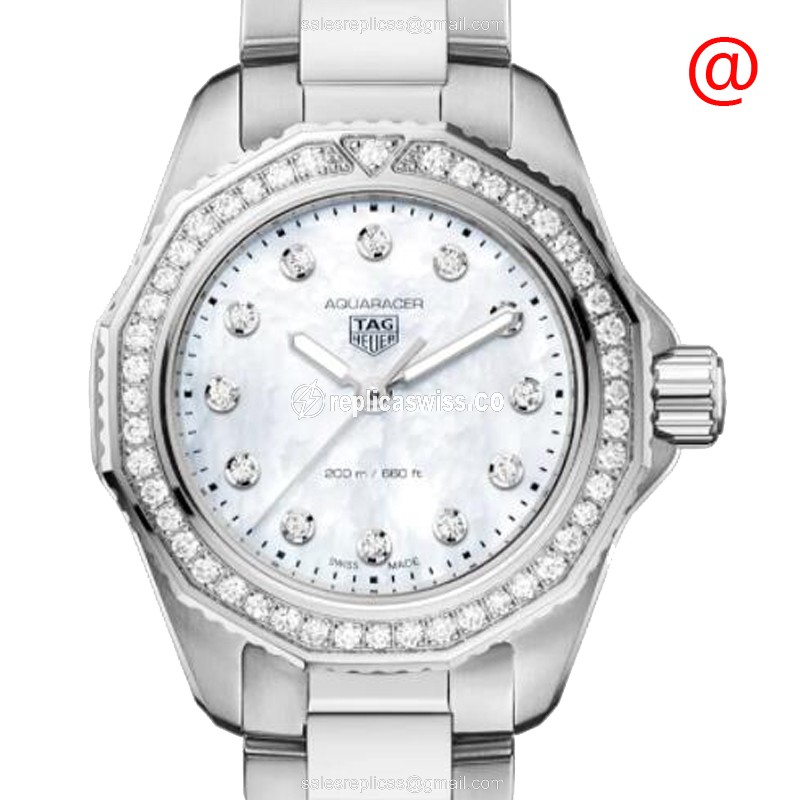 Tag Heuer WBP1417.BA0622 AQUARACER Quartz Stainless Steel & Diamonds