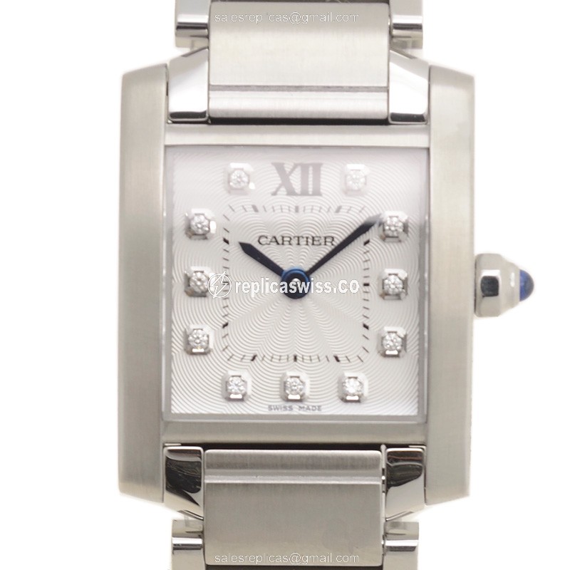 Cartier WE110006 TANK Quartz Stainless Steel