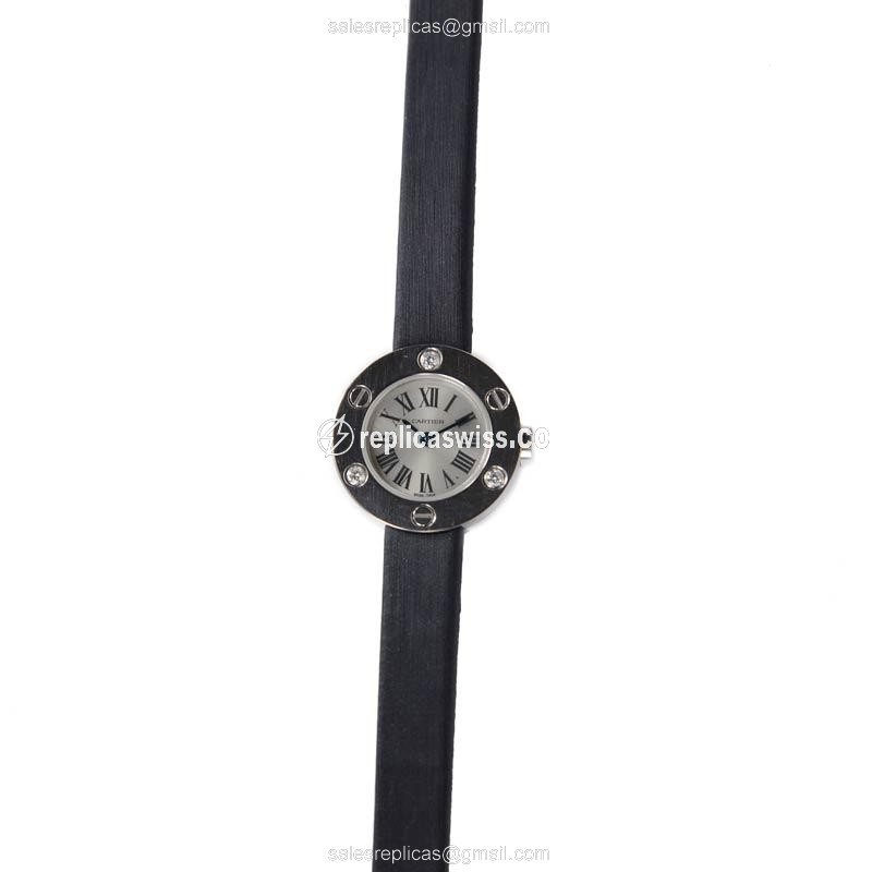 Cartier WE800131 LOVE Quartz 18kt White Gold