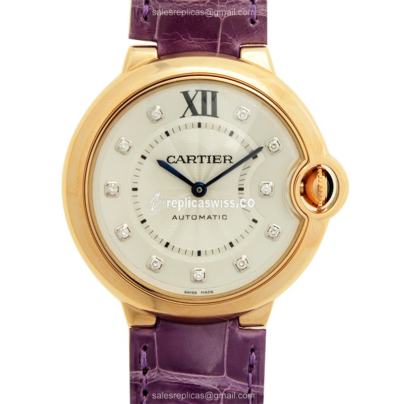 Cartier WE902028 BALLON BLEU Automatic 18kt Rose Gold