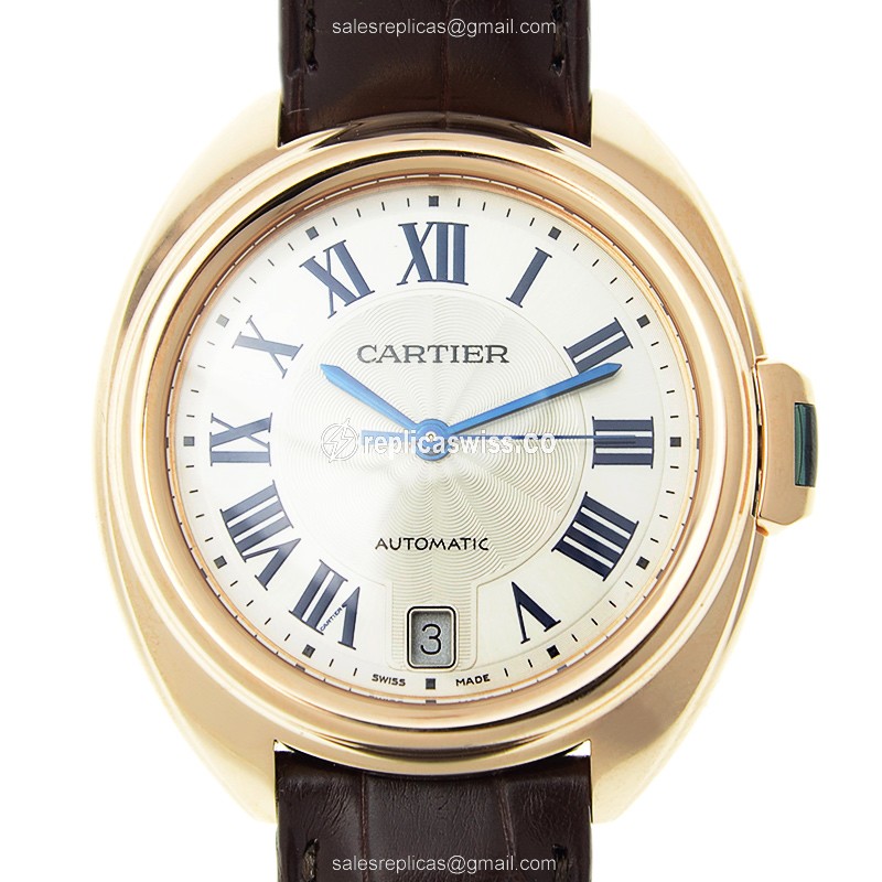 Cartier WGCL0013 CLe DE CARTIER Automatic 18kt Rose Gold