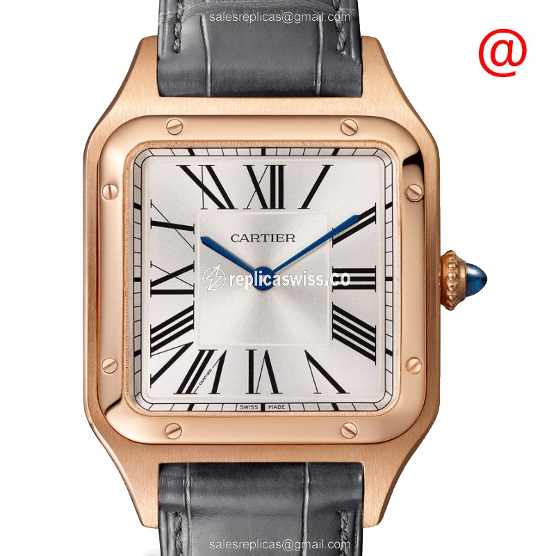 Cartier WGSA0021 SANTOS Quartz 18kt Rose Gold
