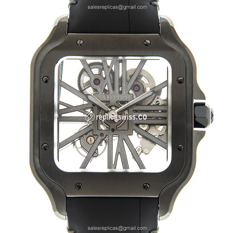 Cartier WHSA0009 SANTOS Manual Wind Stainless Steel