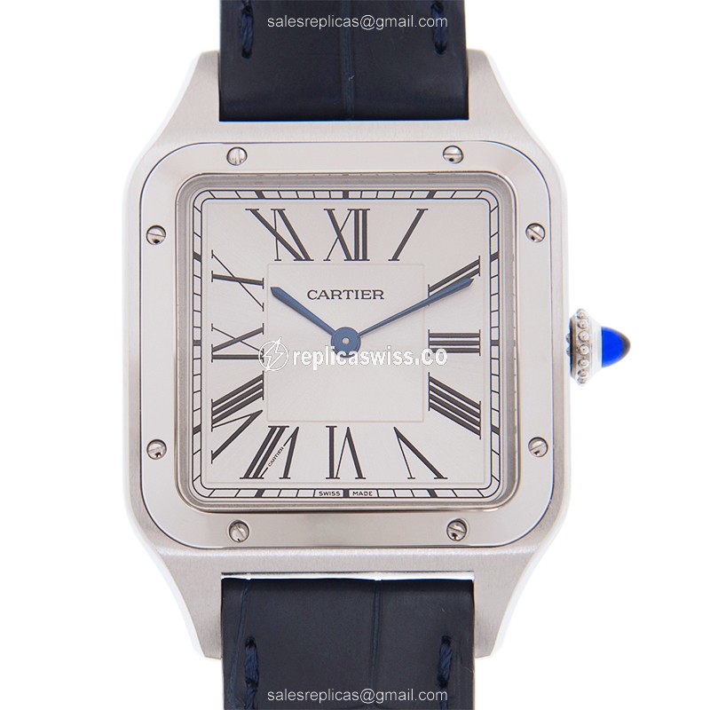 Cartier WSSA0022 SANTOS Quartz Stainless Steel