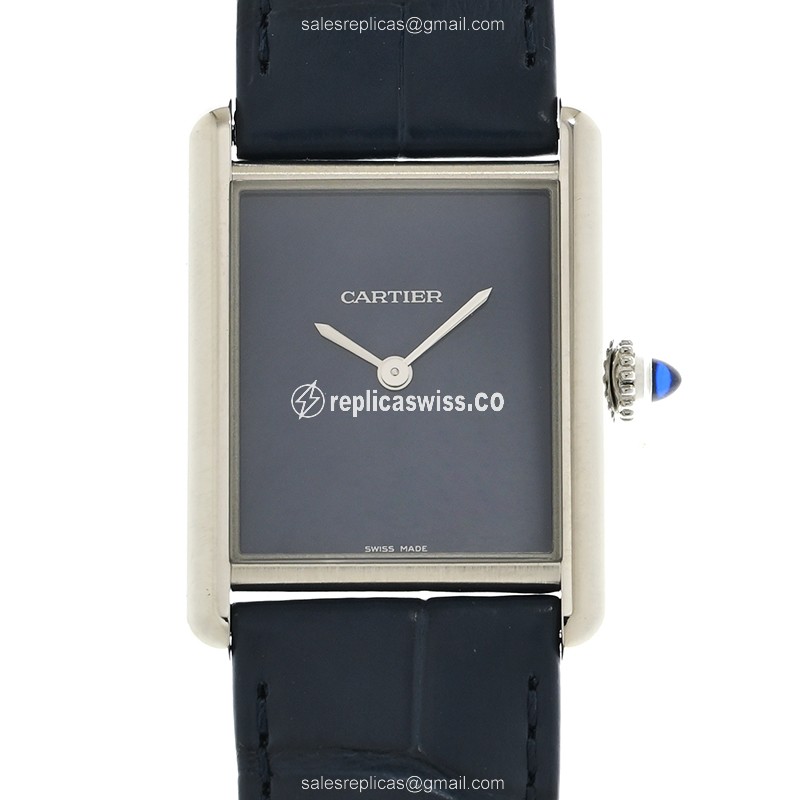 Cartier WSTA0055 TANK Quartz Stainless Steel