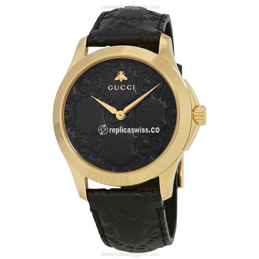Gucci YA1264034 G-TIMELESS Quartz PVD Gold
