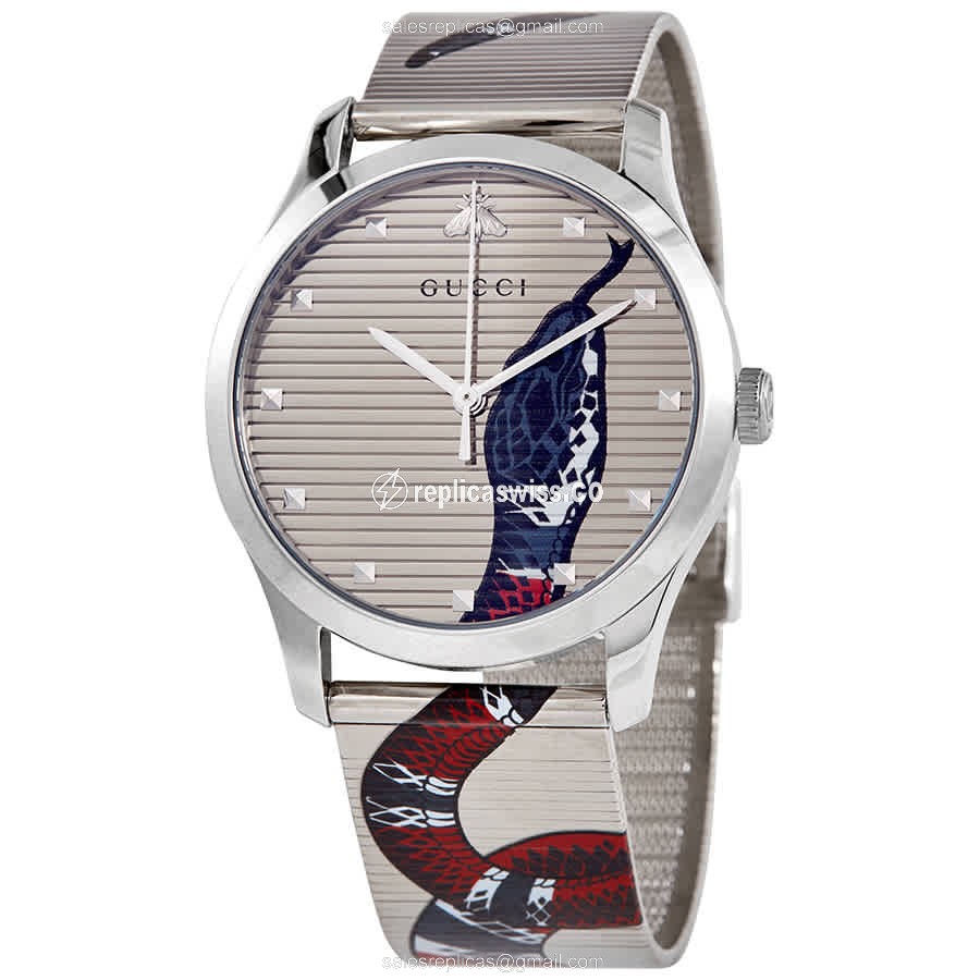 Gucci YA1264123 G-TIMELESS Quartz Stainless Steel