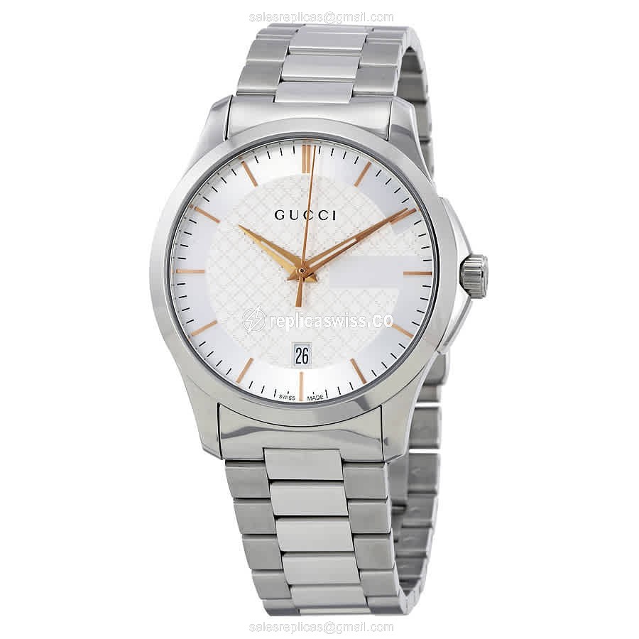 Gucci YA126442 G-TIMELESS Quartz Stainless Steel