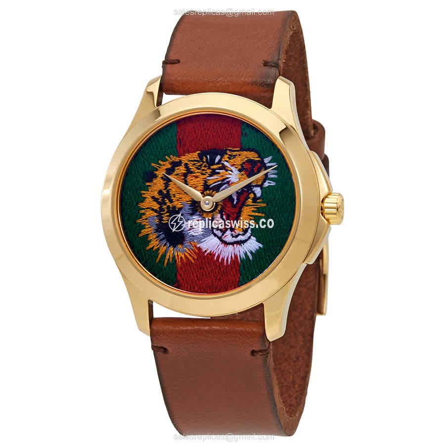 Gucci YA126497 G-TIMELESS Quartz PVD Gold