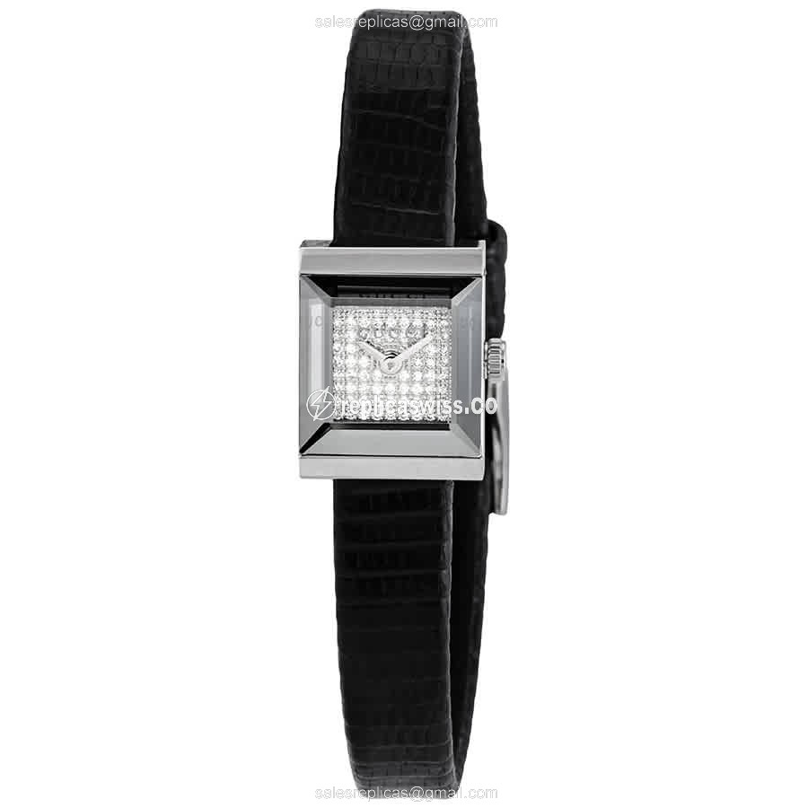 Gucci YA128530 G-FRAME Quartz Stainless Steel