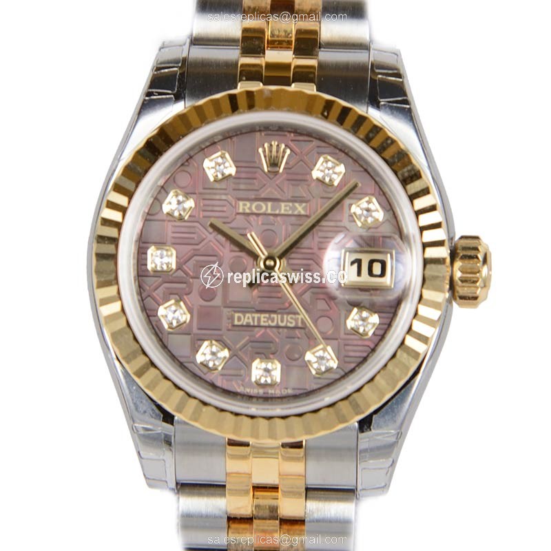 Rolex 179173NG LADY DATEJUST Automatic 18kt Gold & Steel