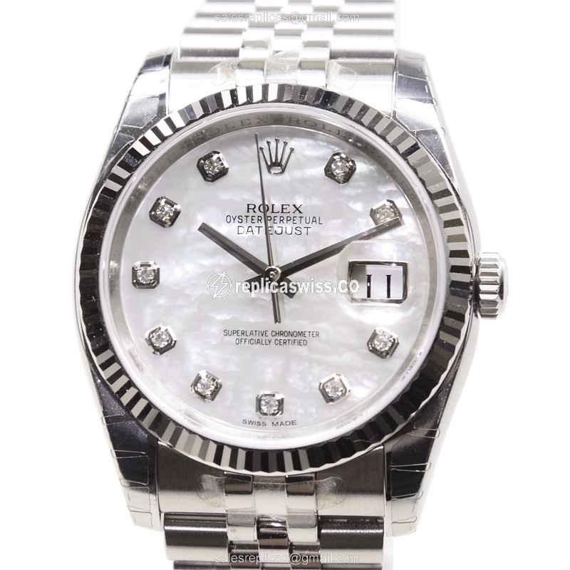 Rolex 116234NG DATEJUST Automatic 18kt White Gold & Steel