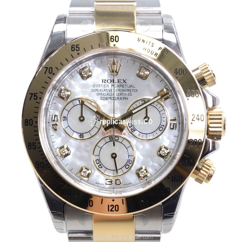 Rolex 116523WTNG8DIA DAYTONA Automatic 18kt Gold & Steel