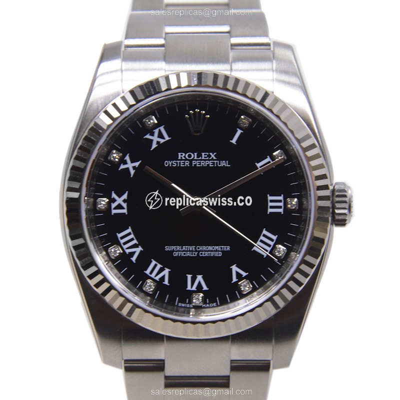 Rolex 116034BKRN11DIA OYSTER PERPETUAL Automatic