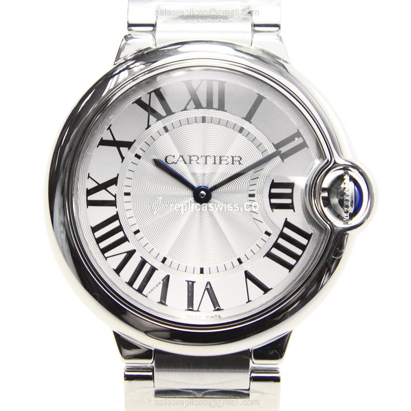 Cartier W69011Z4 BALLON BLEU Quartz Stainless Steel