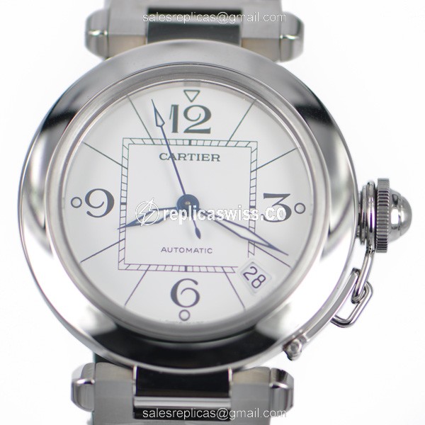 Cartier W31074M7 PASHA DE CARTIER Automatic Stainless Steel