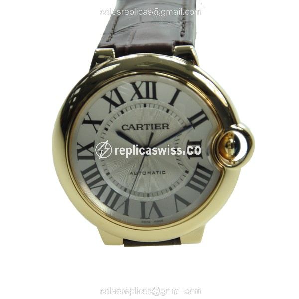 Cartier W6900356 BALLON BLEU Automatic 18kt Yellow Gold