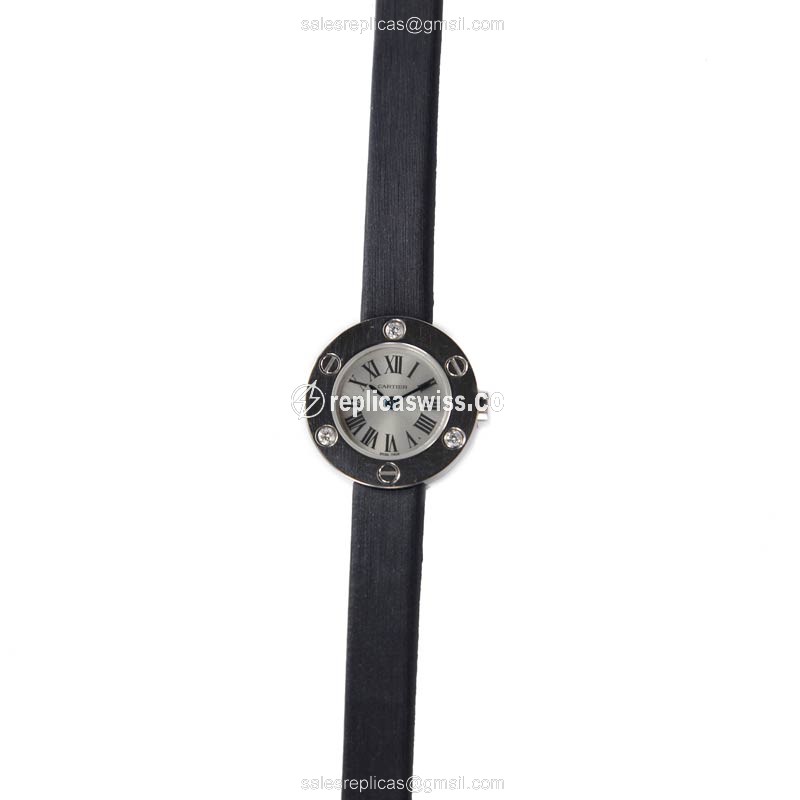 Cartier WE800131 LOVE Quartz 18kt White Gold