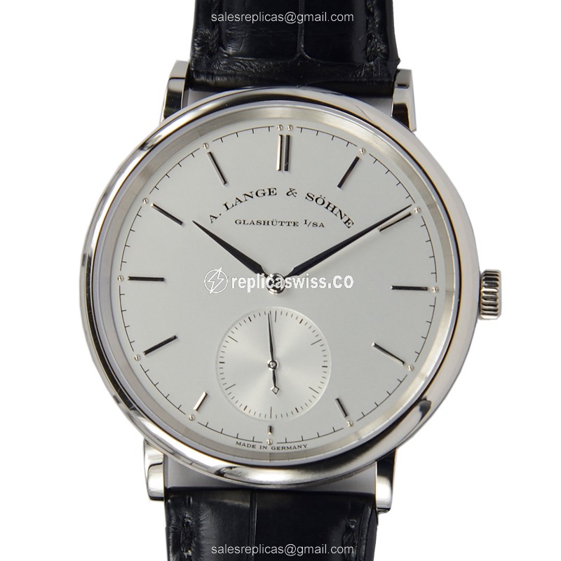 A Lange & Sohne 380.026 SAXONIA Automatic 18kt White Gold