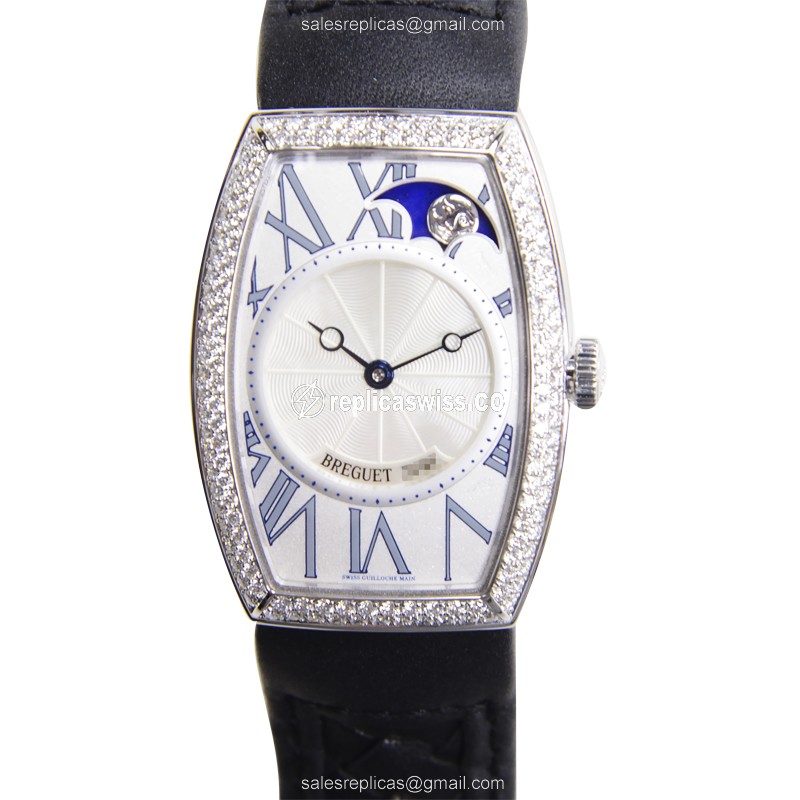 Breguet 8861BB/11/386/D000 PATRIMONY TRADITIONELLE Automatic 18kt White Gold & Diamond