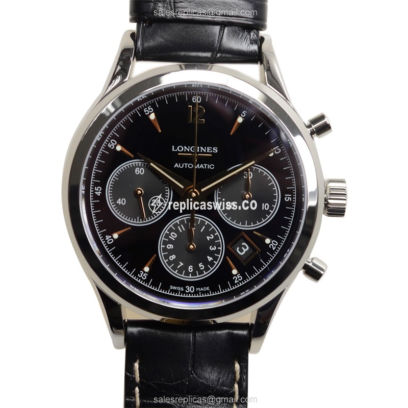 Longines L2.750.4.56.0 HERITAGE Automatic Stainless Steel