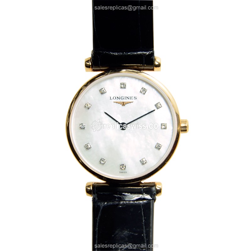 Longines L4.209.1.87.2 LA GRANDE Quartz PVD Gold