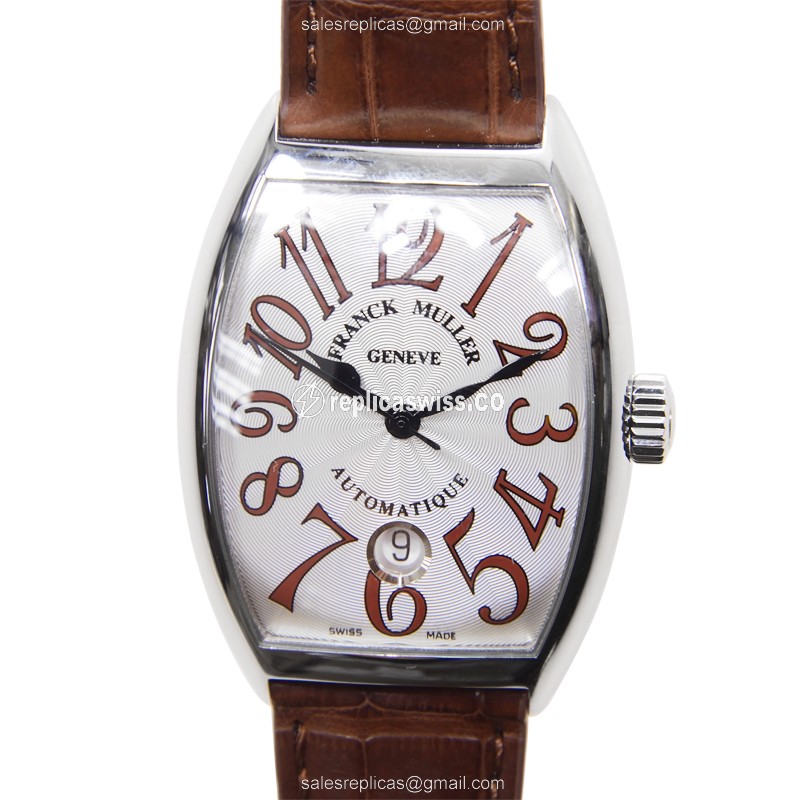 Franck Muller 7851 SC DT (AC) CINTREE CURVEX Automatic Stainless Steel
