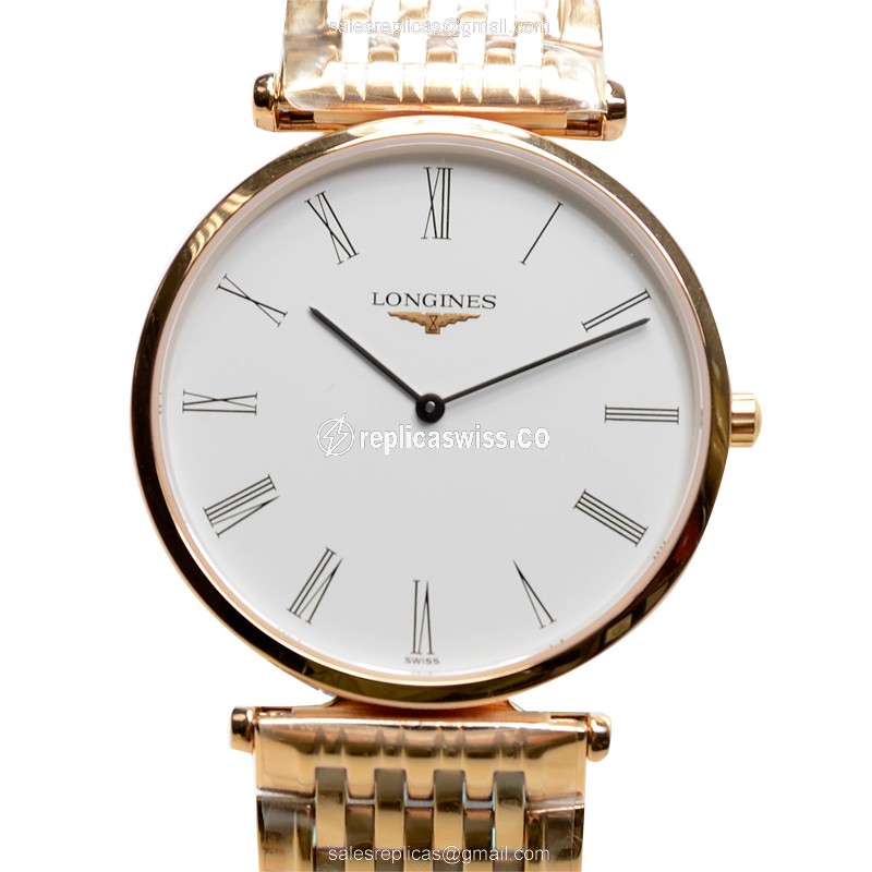 Longines L4.709.1.11.8 LA GRANDE Quartz 18kt Yellow Gold