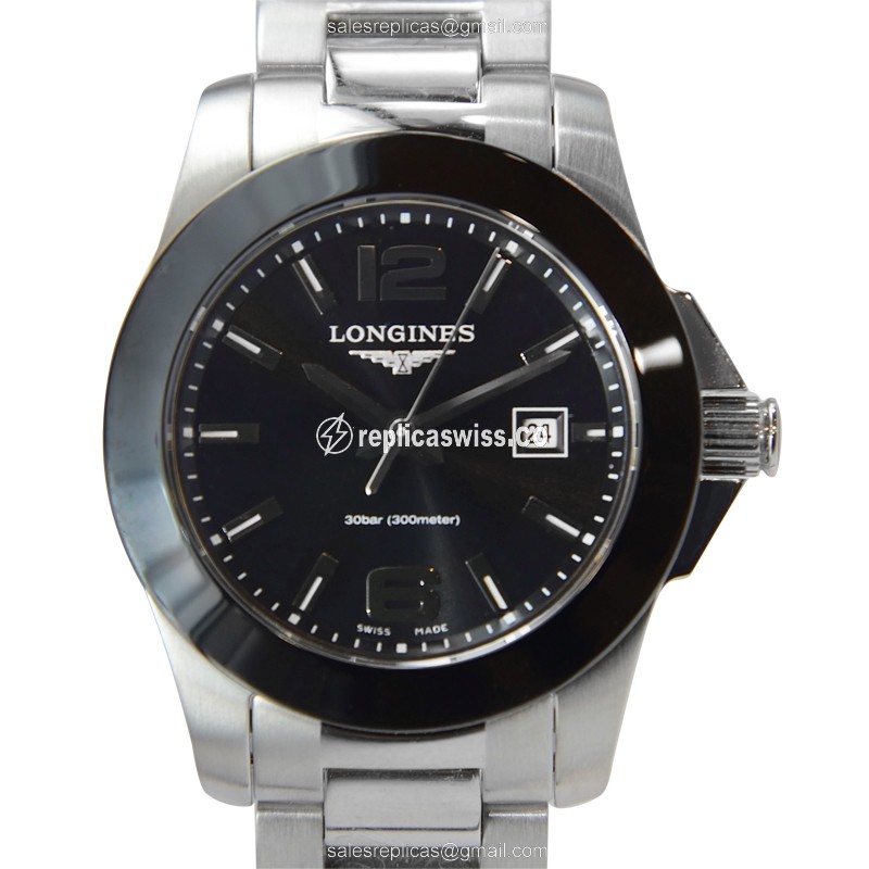 Longines L3.257.4.56.6 CONQUEST Quartz Stainless Steel