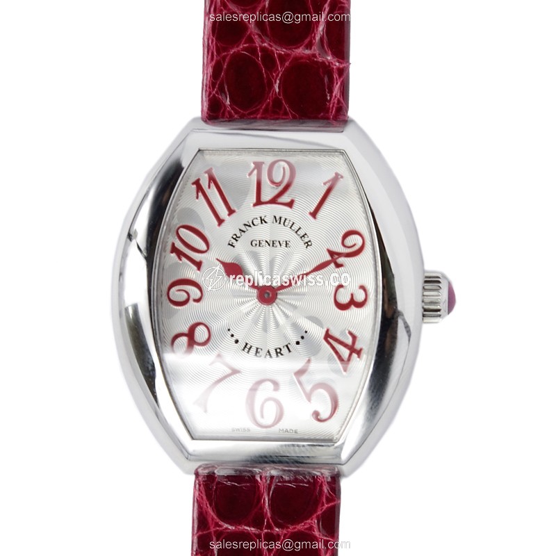 Franck Muller 5002 L QZ (AC) HEART Quartz Stainless Steel