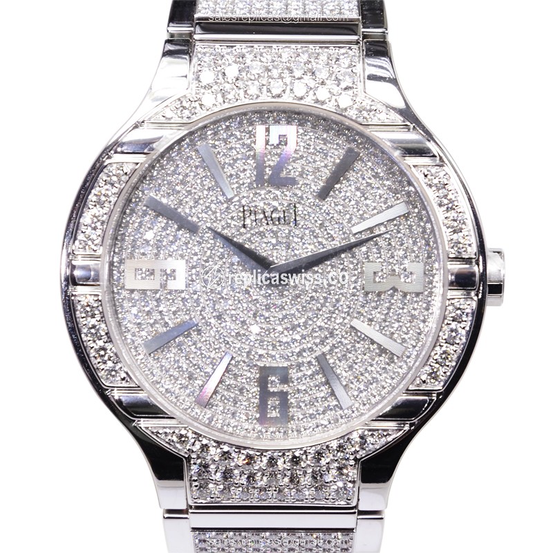 Piaget G0A36226 POLO Automatic 18kt White Gold & Diamond