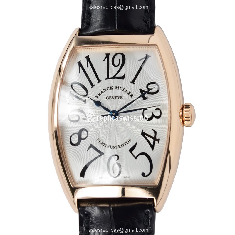 Franck Muller 6850 SC (5N) CINTREE CURVEX Automatic 18kt Rose Gold