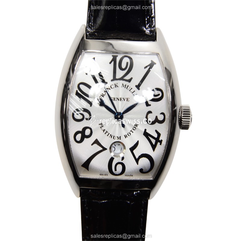 Franck Muller 8880 SC DT (OG) CINTREE CURVEX Automatic White Gold