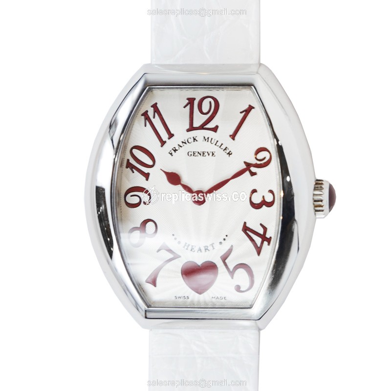 Franck Muller 5002 M QZ 6H (AC) HEART Quartz Stainless Steel