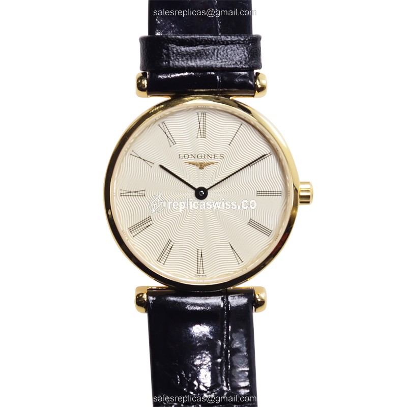 Longines L4.209.2.41.2 LA GRANDE Quartz PVD Gold