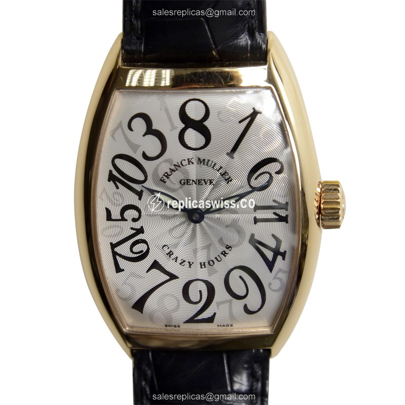 Franck Muller 7851 CH (5N) CRAZY HOURS Automatic 18kt Rose Gold
