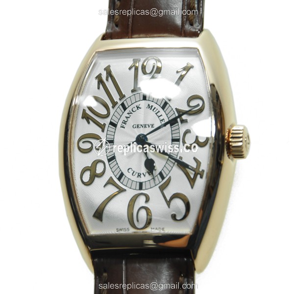 Franck Muller 5850 SC REL (5N) CINTREE CURVEX Automatic 18kt Rose Gold