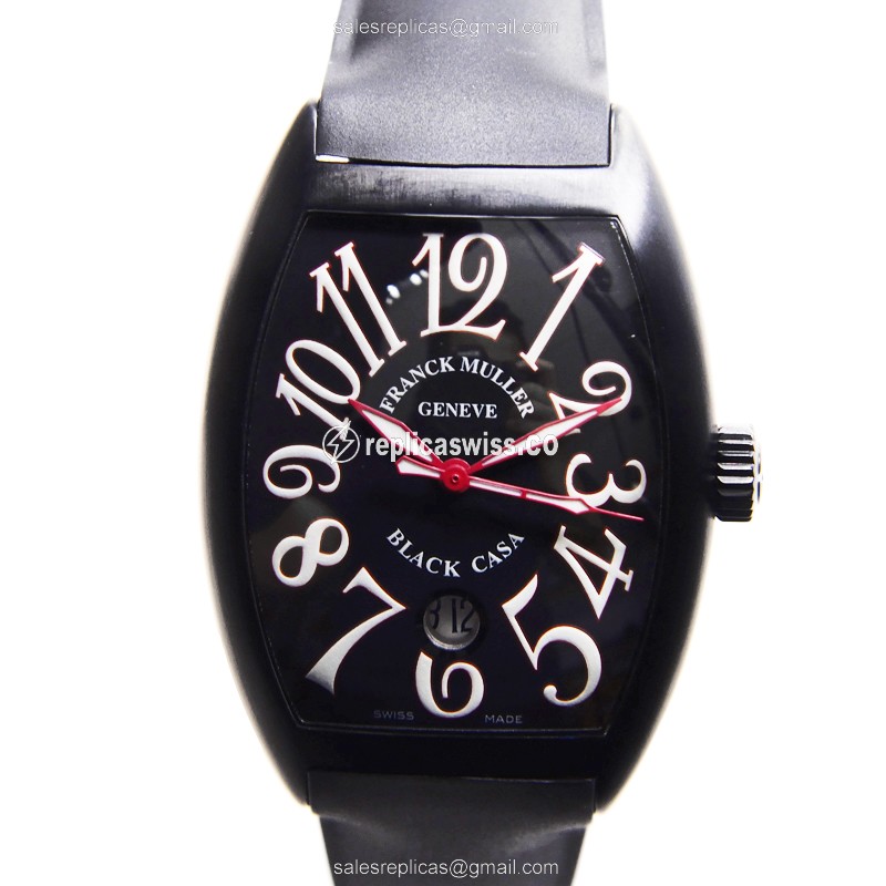 Franck Muller 7880 C DT NR RED CASA CINTREE CURVEX Automatic Titanium