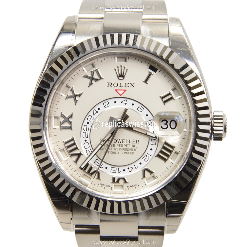 Rolex 326939 SKY-DWELLER Automatic 18kt White Gold