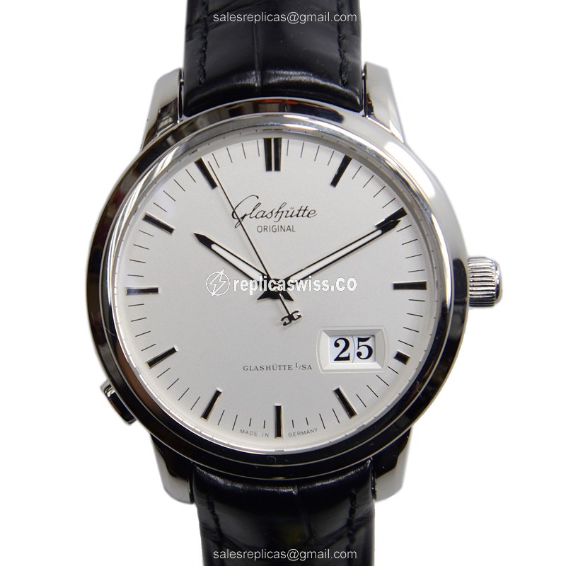 Glashutte 100-03-13-02-04 SENATOR PANORAMA DATE Automatic Stainless Steel