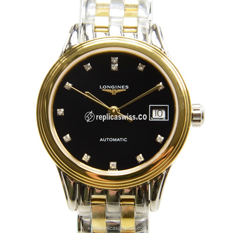 Longines L4.274.3.57.7 FLAGSHIP Automatic PVD Gold