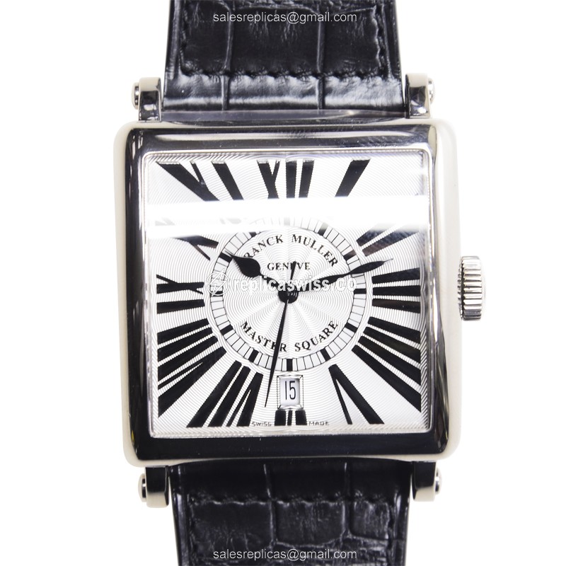 Franck Muller 6000 H SC DT R (OG) MASTER SQUARE Automatic 18kt White Gold