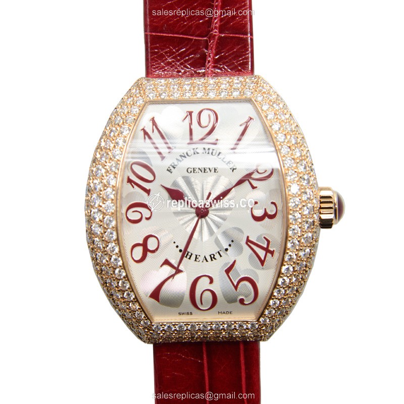 Franck Muller 5000 H SC D3 (5N) MASTER OF COMPLICATION Automatic 18kt Rose Gold & Diamonds
