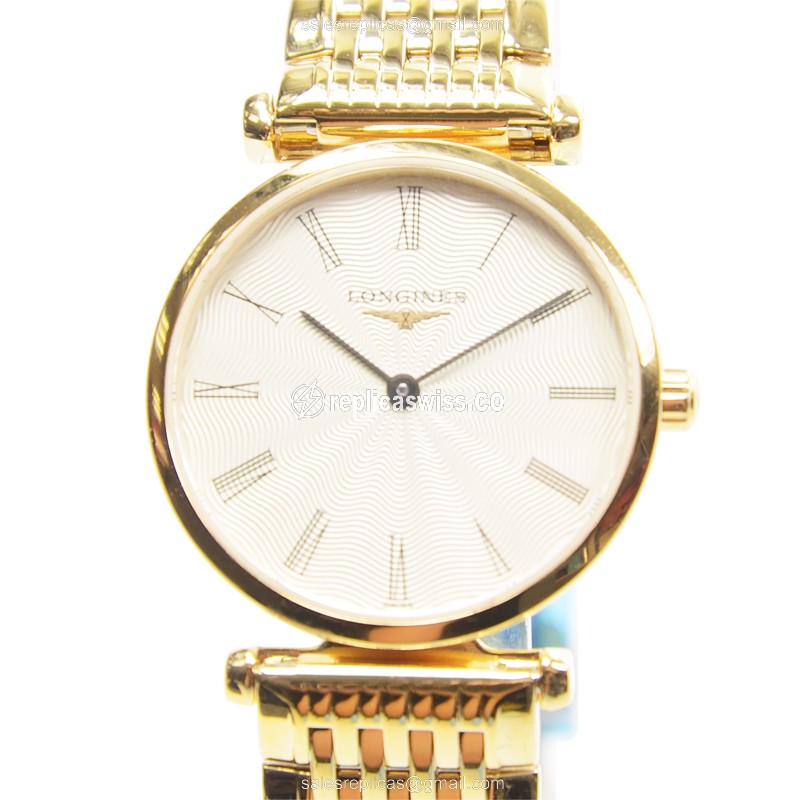 Longines L4.209.2.41.8 LA GRANDE Quartz PVD Gold