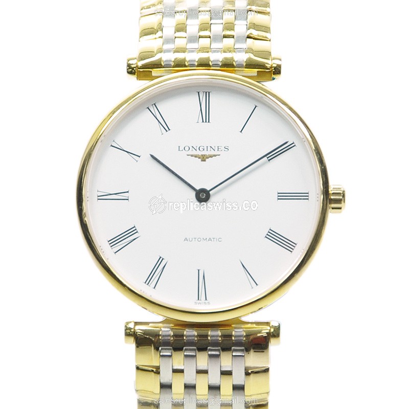 Longines L4.708.2.11.7 LA GRANDE Automatic PVD Gold