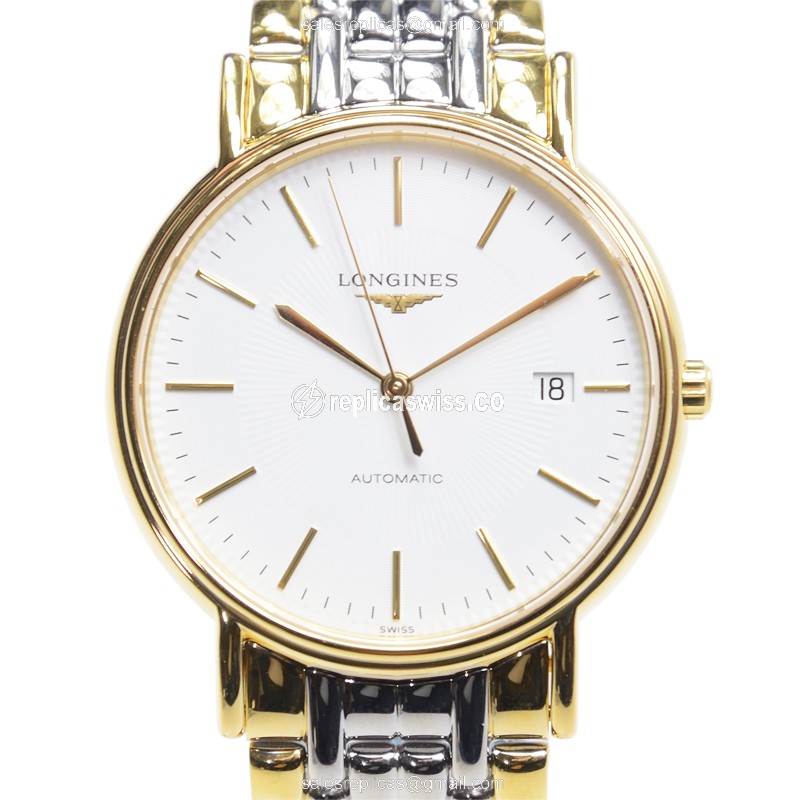 Longines L4.921.2.18.7 PRESENCE Automatic PVD Gold