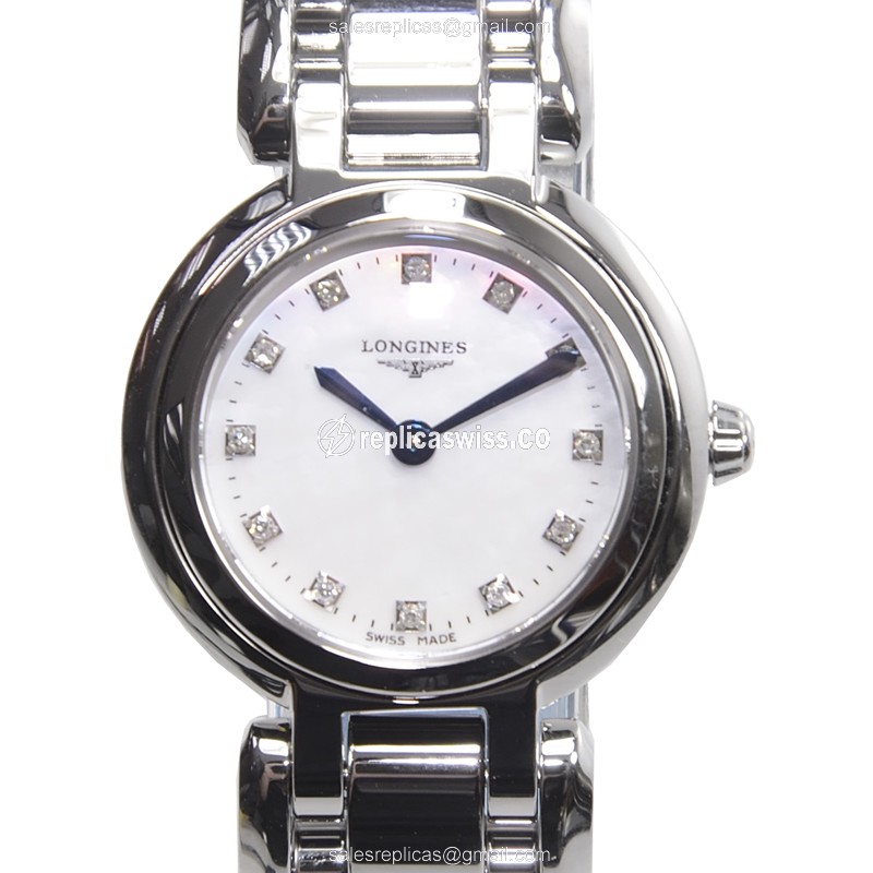 Longines L8.109.4.87.6 PRIMA LUNA Quartz Stainless Steel