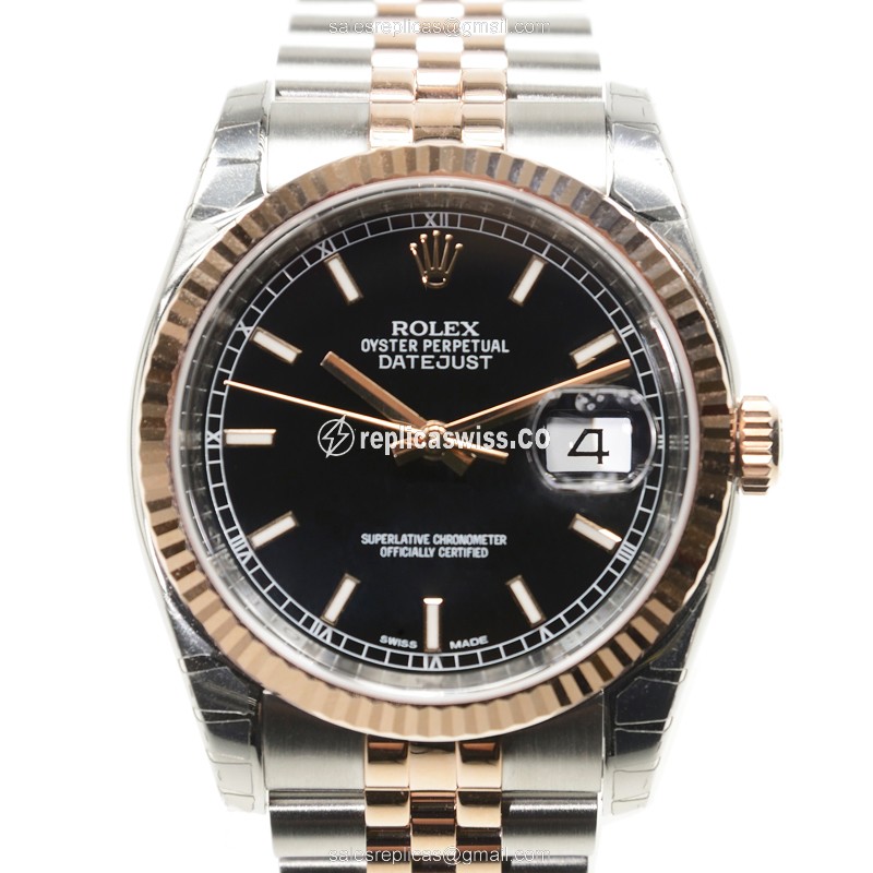 Rolex 116231 DATEJUST Automatic 18kt Rose Gold & Steel